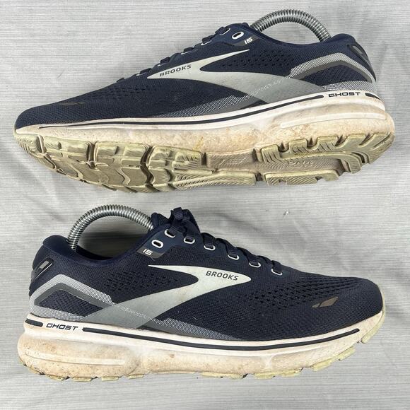 Brooks Ghost 15 Women’s Size 9.5 Running Shoes Blue Jogging Sneakers 1203801B450 - Picture 2 of 7